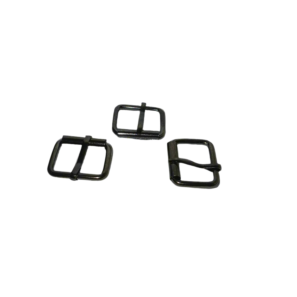 1" Smoke Black Roller Buckle