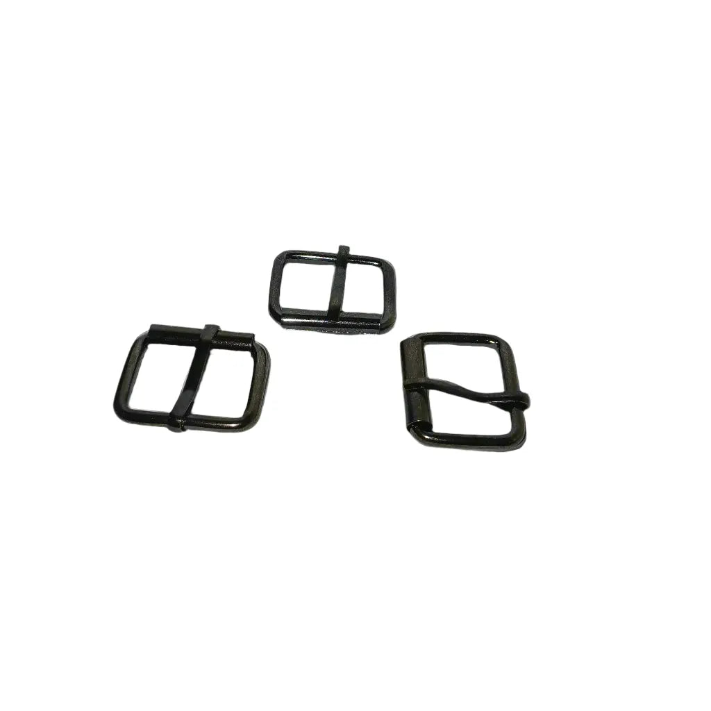 1" Smoke Black Roller Buckle