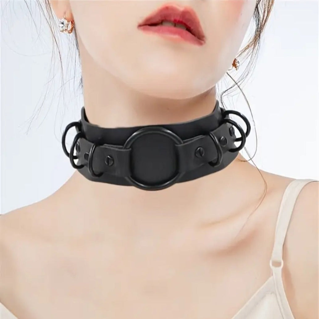 STLW Double Black/Chrome Collar (Coming Soon)
