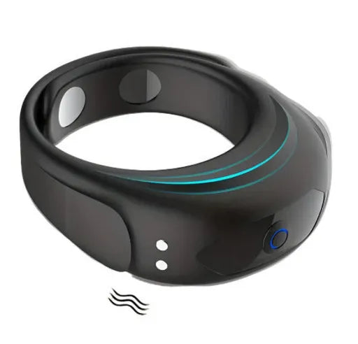 Round penis ring tat vibrates