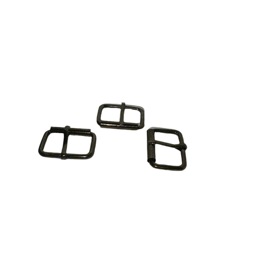1 1/4" Smoke Black Roller Buckle