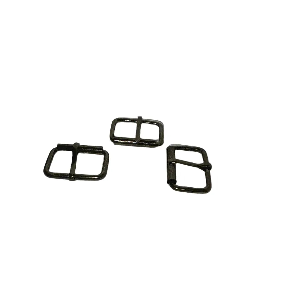1 1/4" Smoke Black Roller Buckle