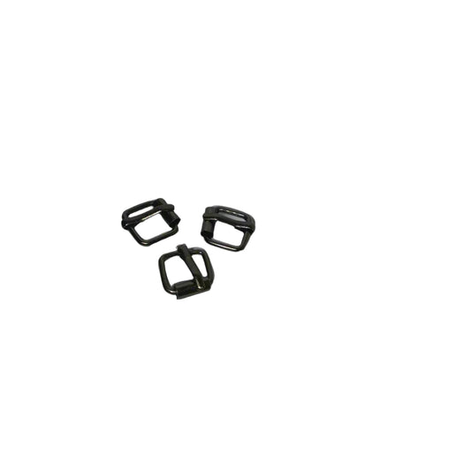 1/2" Smoke Black Roller Buckle