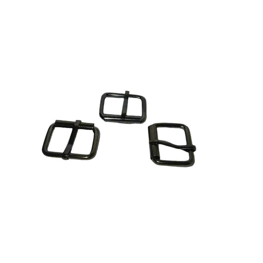 1" Smoke Black Roller Buckle