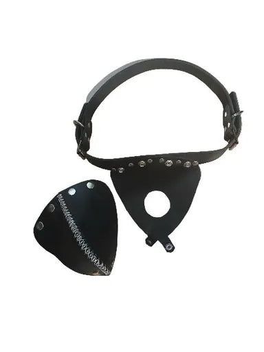 Leather Jockstrap with the front cod piece off