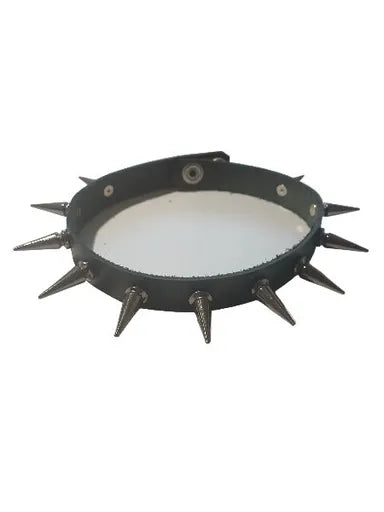 STLW 3/4" Leather Choker/Armband 24mm Spikes