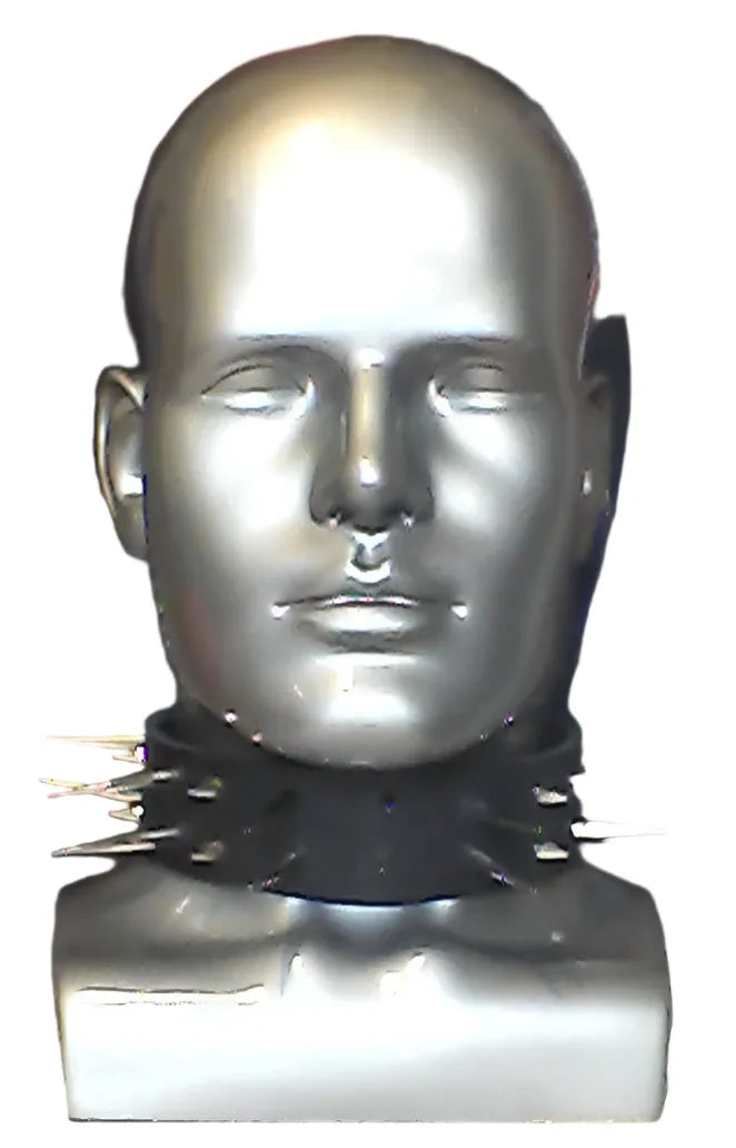 "STLW" 1 1/2" Leather Collar w/Studs