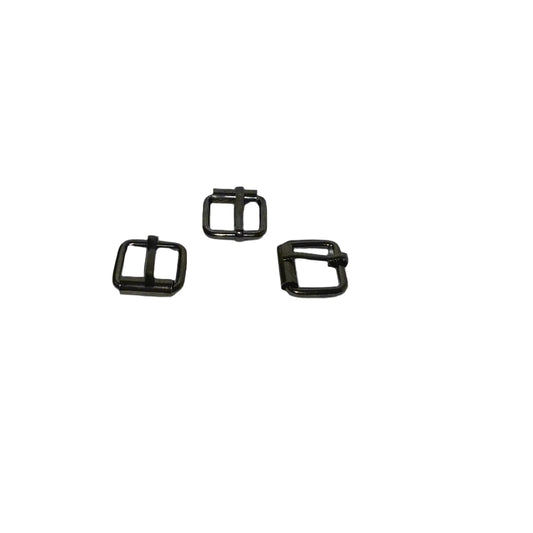 5/8" Smoke Black Roller Buckle