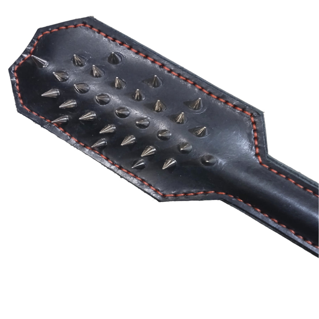 "STLW" HD Leather Spiked Paddle