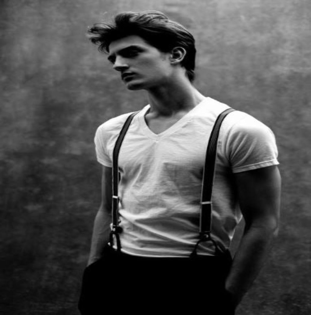 Bretelles en cuir (M)