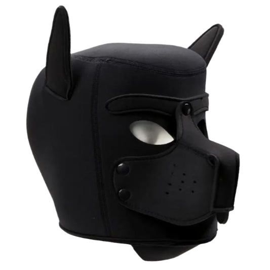 [IMP] Funky Detachable Dog Head Mask - Black