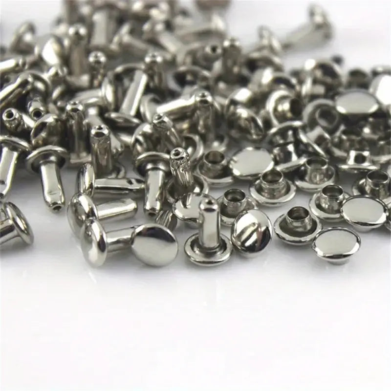 10mm Base/Cap DBL Cap Rivet Set (Pick your Stem size)