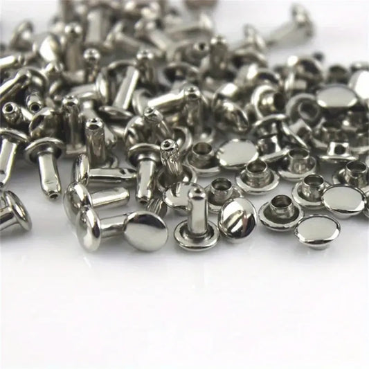 10mm Base/Cap DBL Cap Rivet Set (Pick your Stem size)