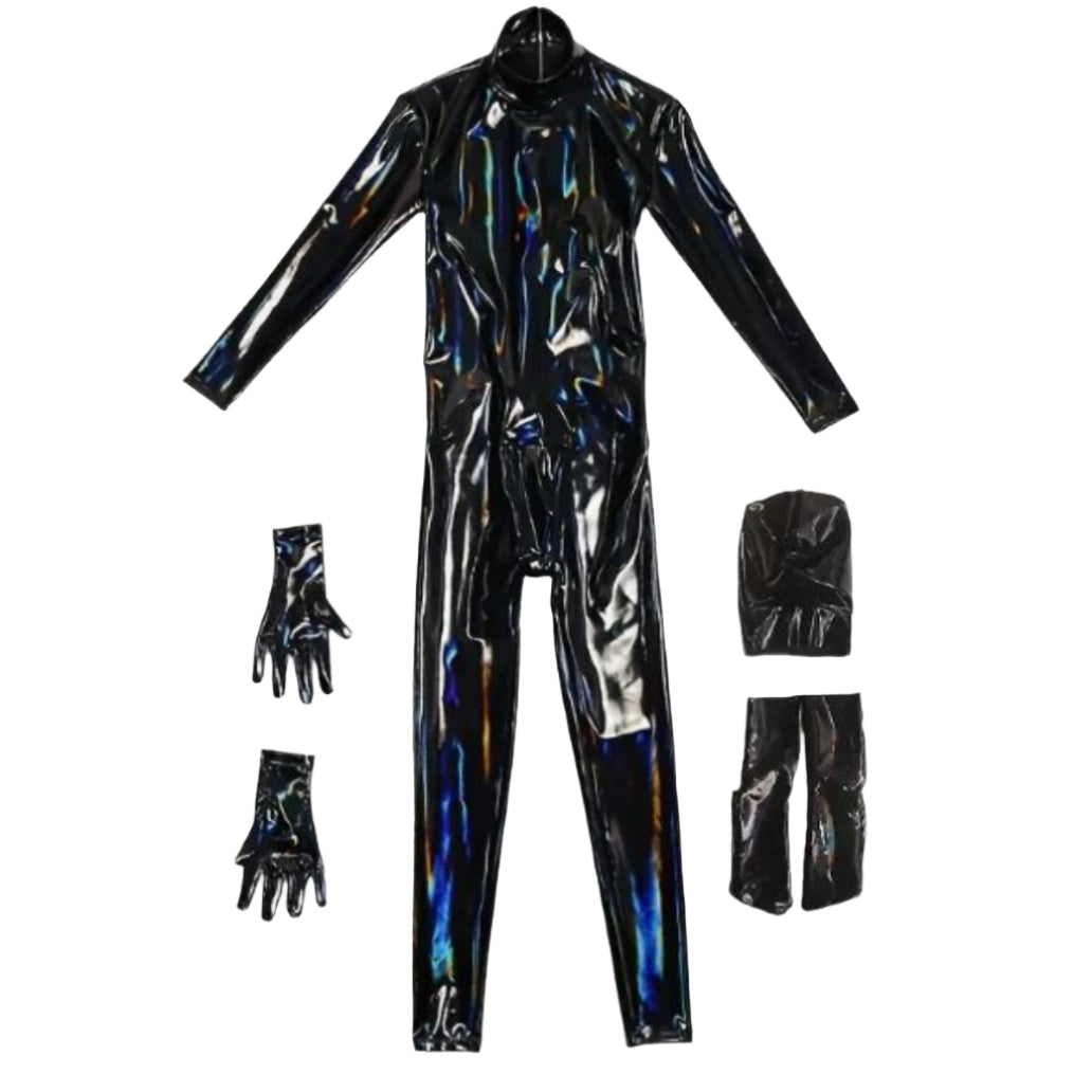 [IMP] Mens Large Latex Black Body Suit