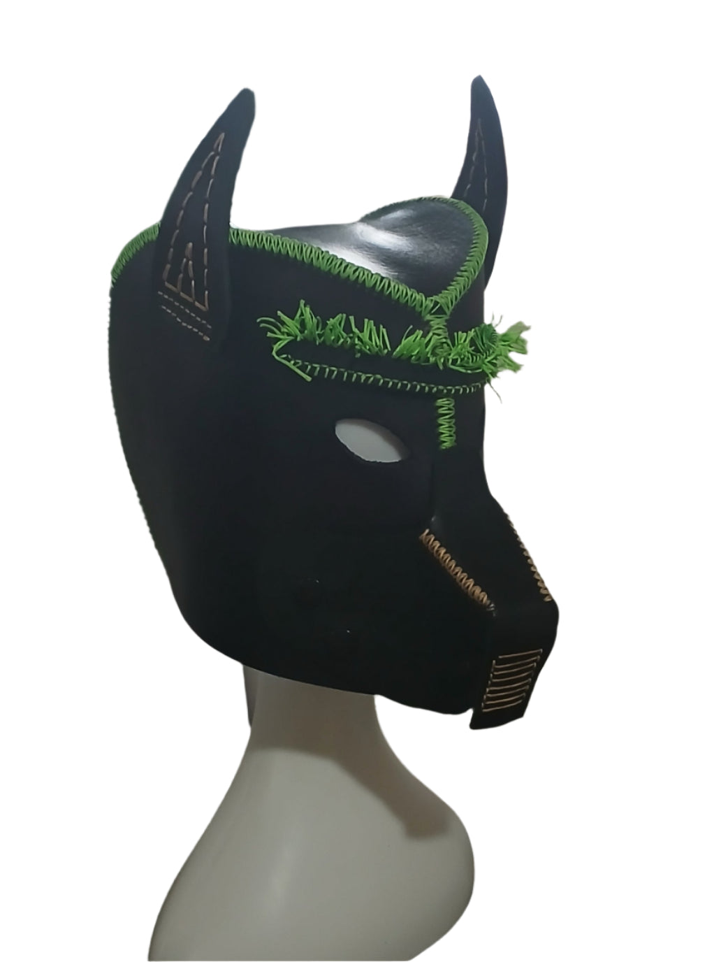 "STLW" Leather Custom Made Pup Mask
