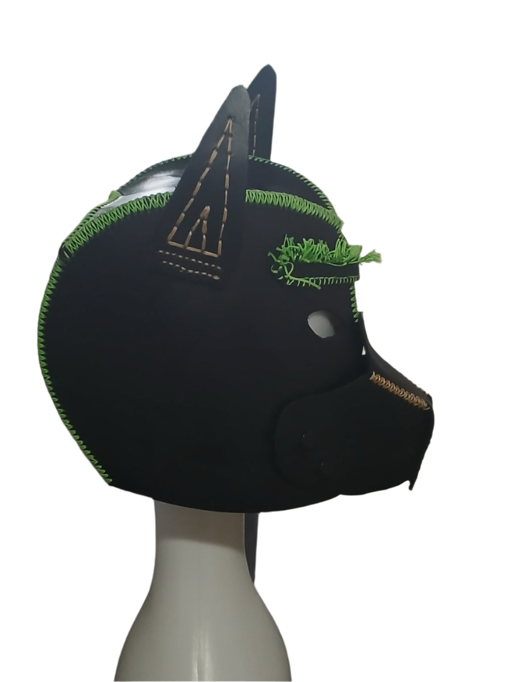 "STLW" Leather Custom Made Pup Mask
