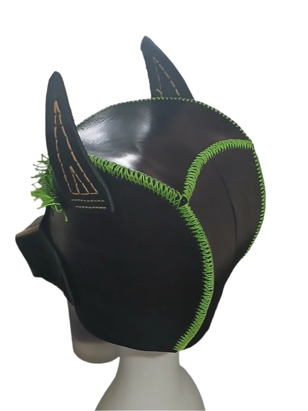 "STLW" Leather Custom Made Pup Mask