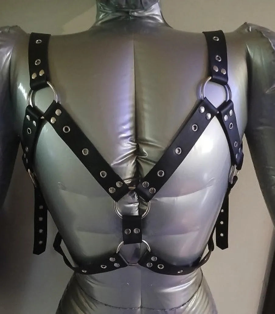 "STLW" Men's Leather "Y" Harness