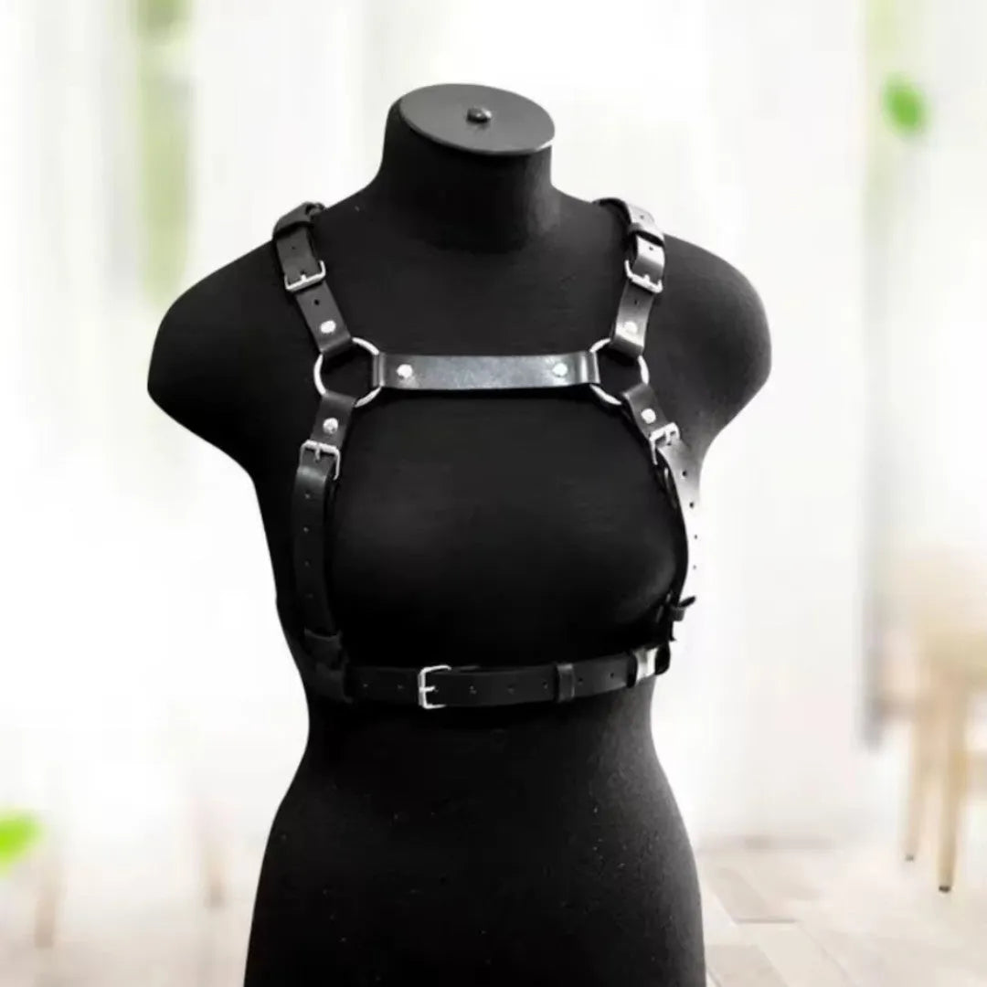 "STLW" Single Belt Women's Leather Harness