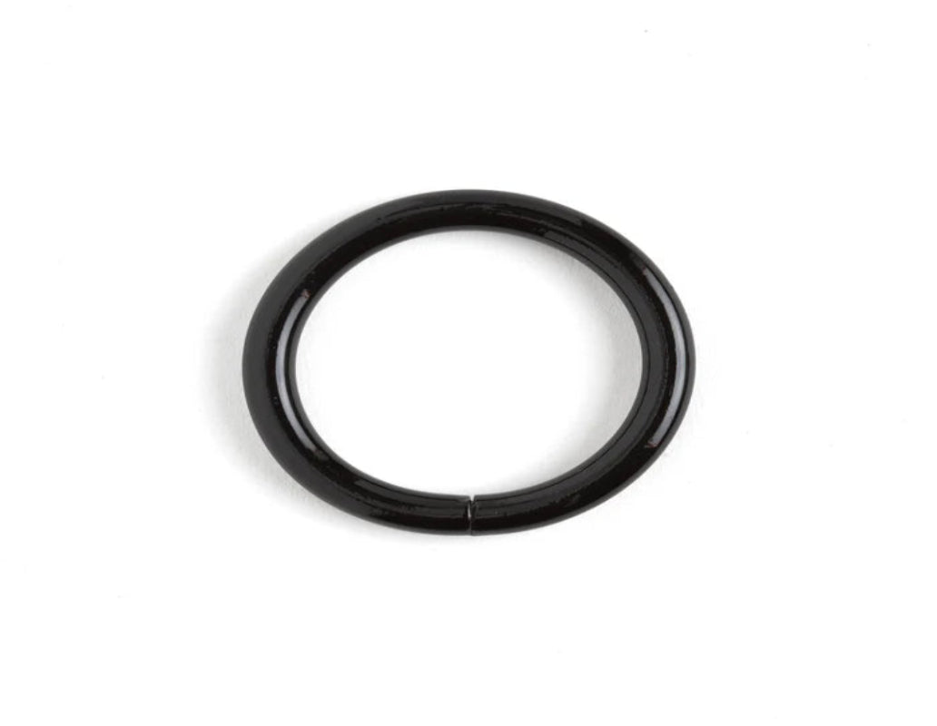 Anneau pénien noir de 1 1/2"