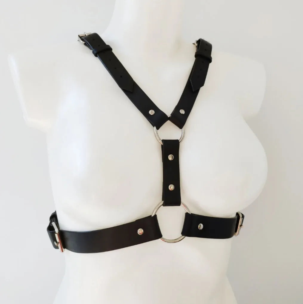 "STLW" Leather "Y" Buckle Harness